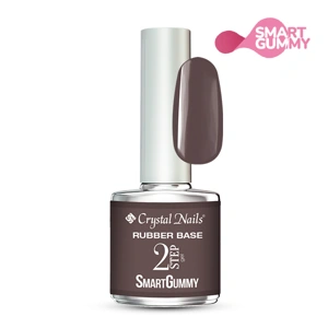 Crystal Nails 2S SmartGummy Rubber Base Gel - NR40 Hot Fudge 8ml főképe